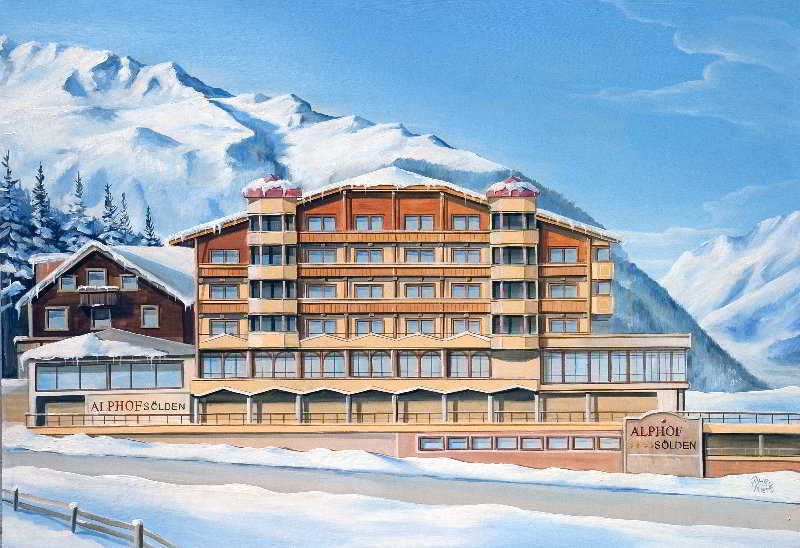 Alphof Sölden Hotell Exteriör bild